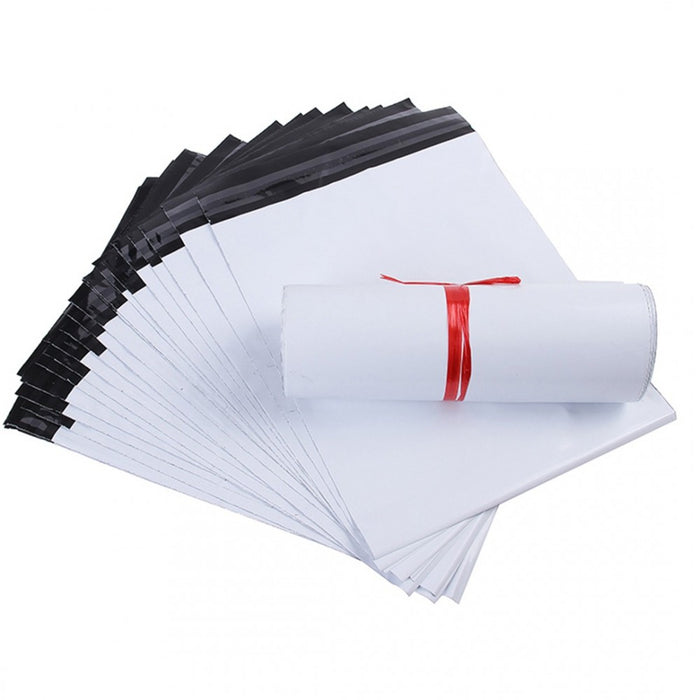 Poly Mail Bags Medium Size 10"x14" Waterproof, Tear-Resistant, Self-Seal Postal Bags – 100-Piece