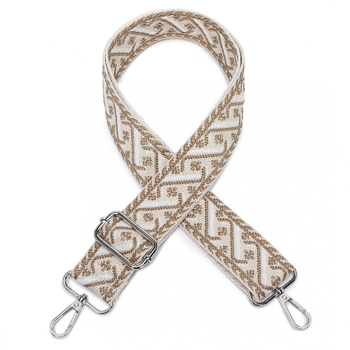 Adjustable Patterned Shoulder Strap for All Bag Types – Khaki