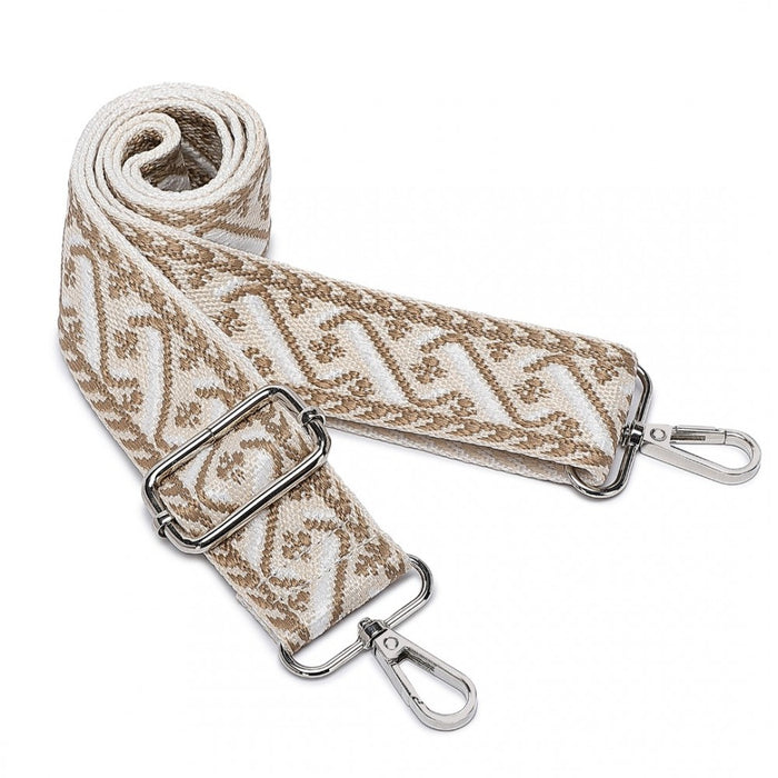 Adjustable Patterned Shoulder Strap for All Bag Types – Khaki