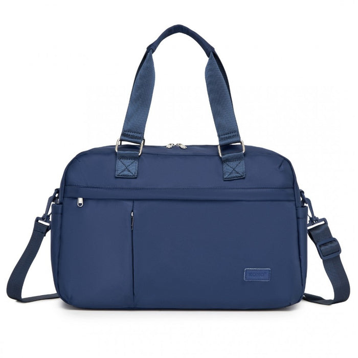 Travel Bag Large Tote Bag and Duffle Bag with Expandable Compartment and Wet/Dry Pocket – Navy
