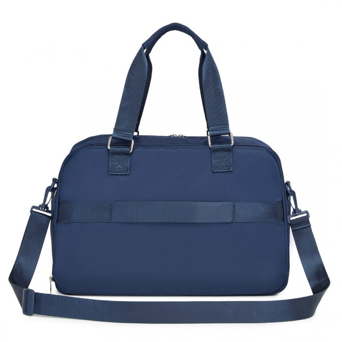 Travel Bag Large Tote Bag and Duffle Bag with Expandable Compartment and Wet/Dry Pocket – Navy