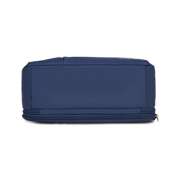 Travel Bag Large Tote Bag and Duffle Bag with Expandable Compartment and Wet/Dry Pocket – Navy