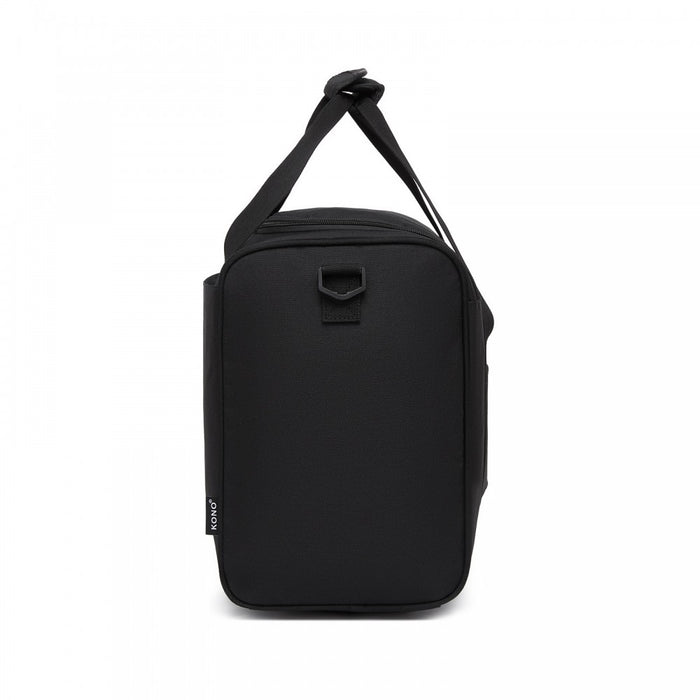 Airline-Approved Cabin Travel Duffel – Weekender with U-Zip Opening – Black