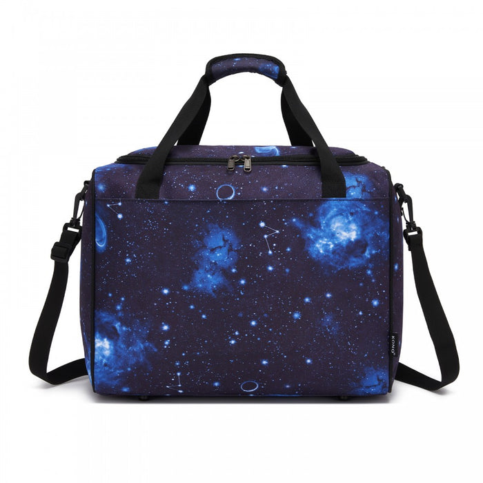 Airline-Approved Cabin Travel Duffel – Weekender with U-Zip Opening – Galaxy Blue