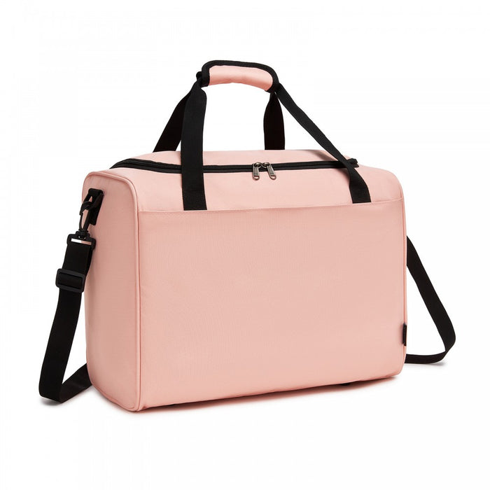 Airline-Approved Cabin Travel Duffel – Weekender with U-Zip Opening – Pink