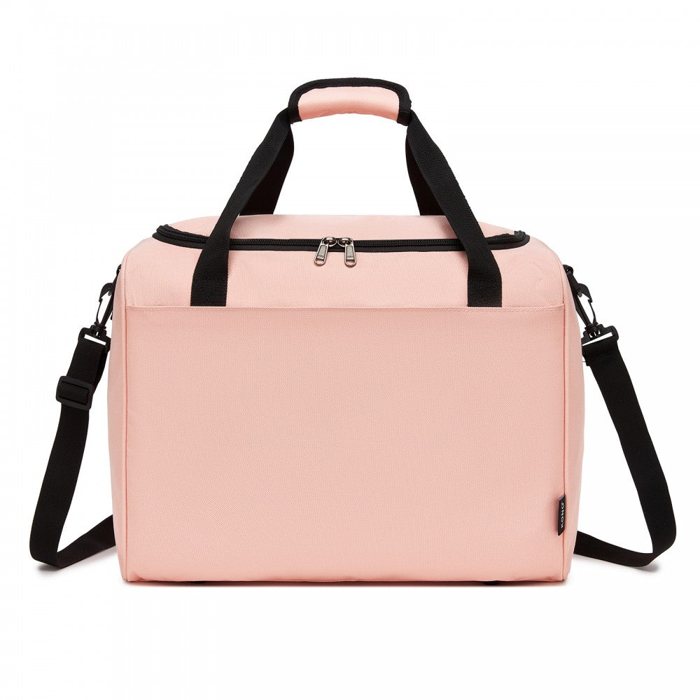Airline-Approved Cabin Travel Duffel – Weekender with U-Zip Opening – Pink