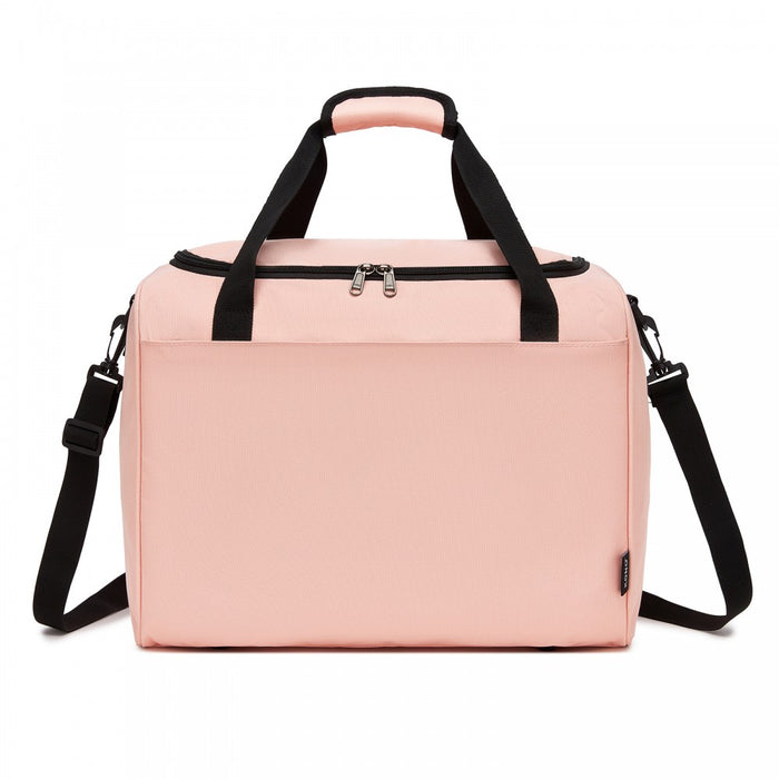 Airline-Approved Cabin Travel Duffel – Weekender with U-Zip Opening – Pink