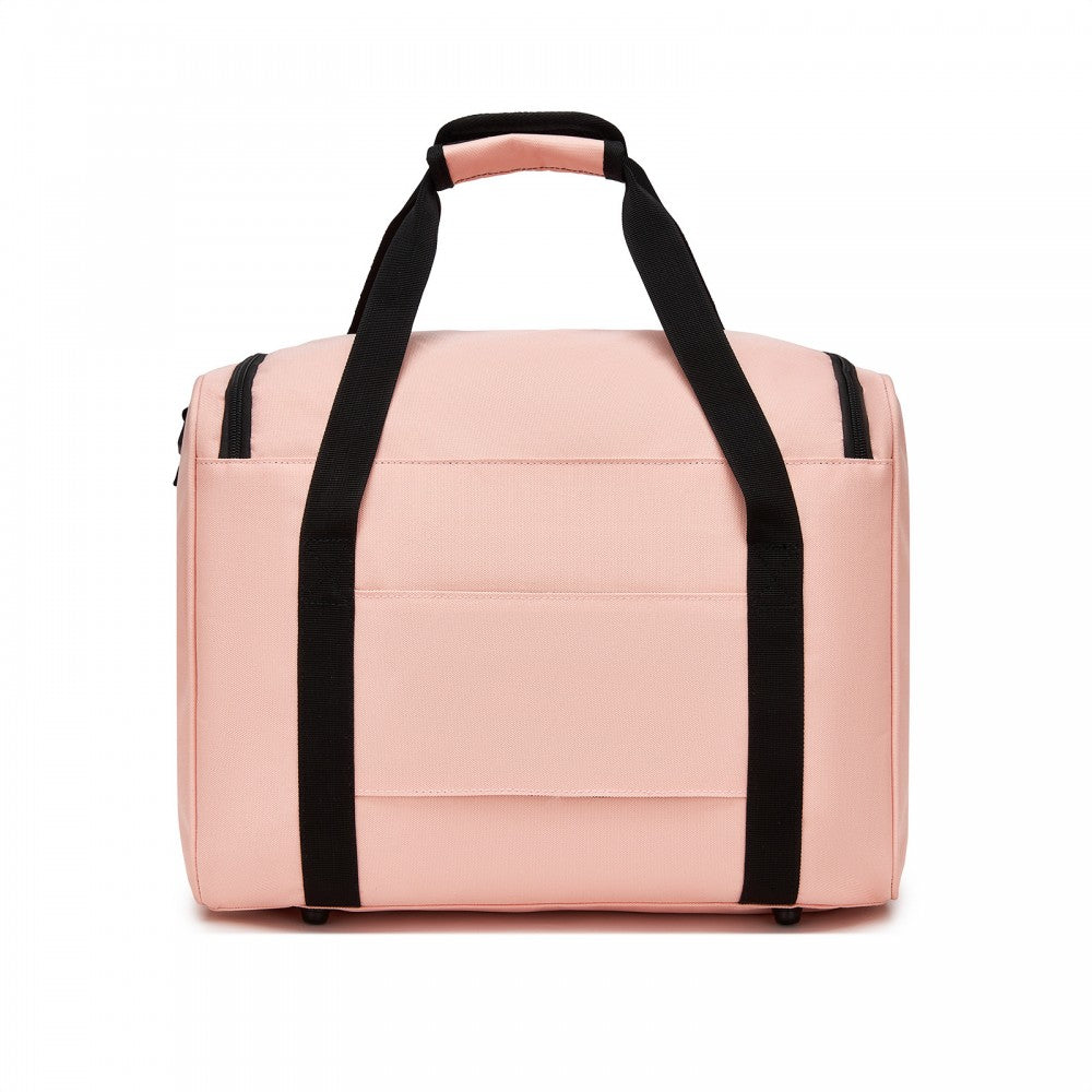 Airline-Approved Cabin Travel Duffel – Weekender with U-Zip Opening – Pink