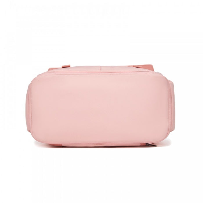Expandable Cabin Travel Bag – Large, Water-Resistant, Multi-Compartment Weekend and Carry-On Tote – Pink