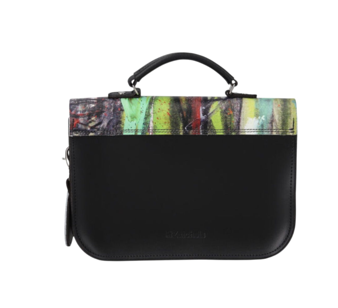 Leather Midi Satchel - Rachel Gadsden Artist Edition