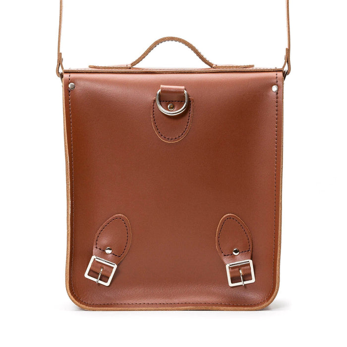 Handmade Leather City Backpack - Chestnut