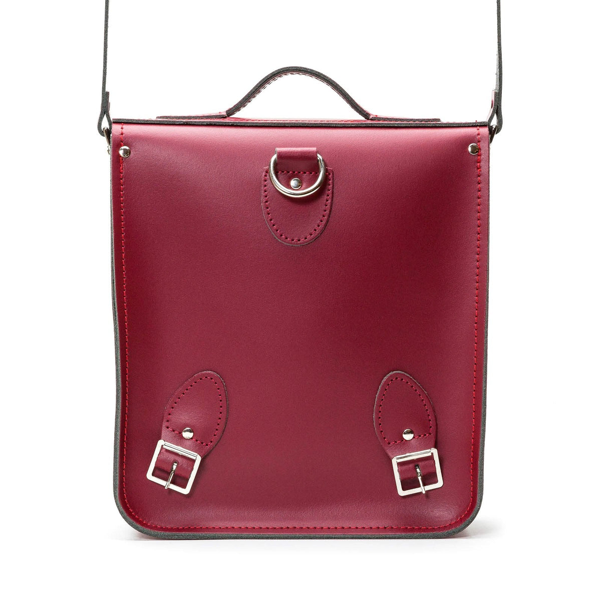 Handmade Leather City Backpack - Oxblood