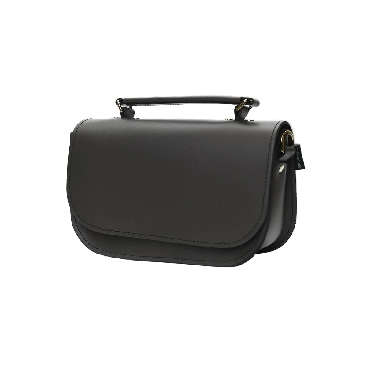 Aura Handmade Leather Bag - Graphite